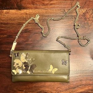 Michael Kors Wallet with Gold Chain
